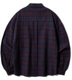 パーステップ(PERSTEP) HOWLING CHECK SHIRT BURGUNDY SMLS4450