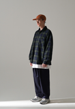 パーステップ(PERSTEP) HOWLING CHECK SHIRT NAVY SMLS4450