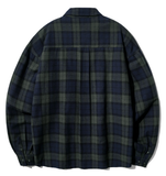 パーステップ(PERSTEP) HOWLING CHECK SHIRT NAVY SMLS4450