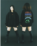 アジョバイアジョ(AJOBYAJO) 5th Anniversary Oversized Hoodie [Black]