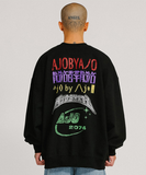 アジョバイアジョ(AJOBYAJO) 5th Anniversary Oversized Sweatshirt [Black]