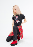 VLDS (ブラディス)  Ellen crop tee black