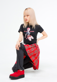 VLDS (ブラディス)  Ellen crop tee black