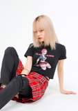 VLDS (ブラディス)  Ellen crop tee black