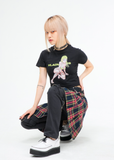 VLDS (ブラディス)  Chloe crop tee black