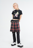 VLDS (ブラディス)  Chloe crop tee black