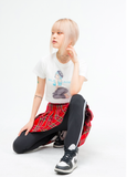 VLDS (ブラディス)  Luna crop tee white