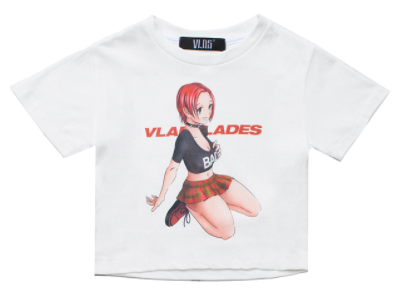 VLDS (ブラディス)  Ellen crop tee white