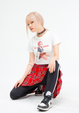 VLDS (ブラディス)  Ellen crop tee white