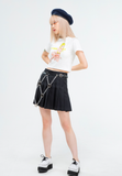 VLDS (ブラディス)  Chloe crop tee white