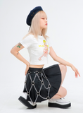 VLDS (ブラディス)  Chloe crop tee white