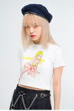 VLDS (ブラディス)  Chloe crop tee white