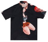 VLDS (ブラディス)  Ellen Printing Shirt Black