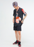 VLDS (ブラディス)  Ellen Printing Shirt Black