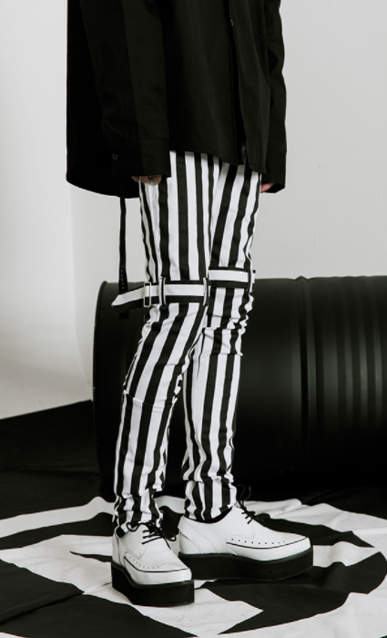 VLDS (ブラディス)   Strap pants 07 Stripe