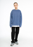 VLDS (ブラディス) Steel Blue Pigment Logo Sweatshirt