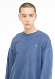 VLDS (ブラディス) Steel Blue Pigment Logo Sweatshirt