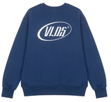 VLDS (ブラディス) Standard logo sweatshirt indigo blue