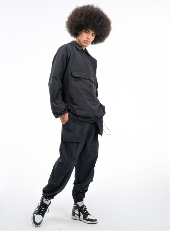 VLDS (ブラディス) Trucker Anorak Jacket (Black)