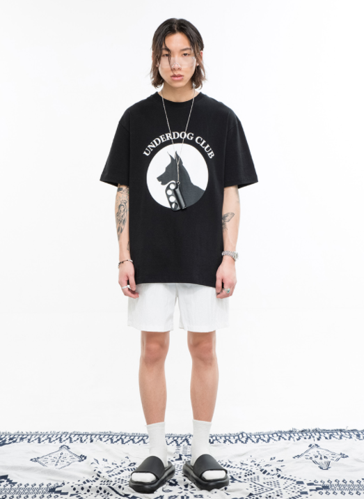 VLDS (ブラディス)  Underdog club circle T-shirt