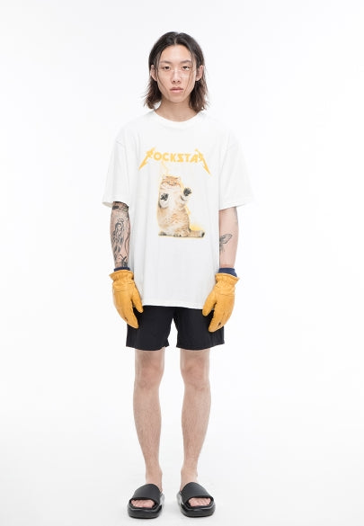 VLDS (ブラディス)  THUNDER CAT TSHIRT WHITE