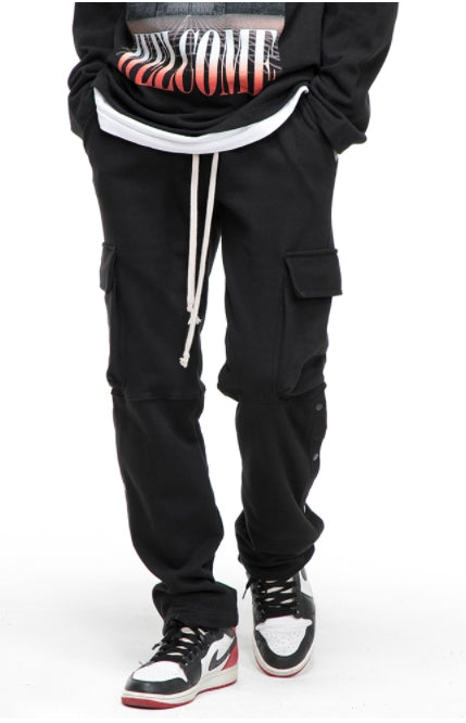 VLDS (ブラディス)   Snap Cargo Track Pants Black
