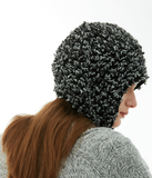 イーエスシースタジオ(ESC STUDIO) mix knit trooper hat (black)