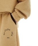 イーエスシースタジオ(ESC STUDIO) wool knit jogger pants (beige)