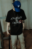 SINCITY (シンシティ) ANARCHY IS ORDER T-shirt charcoal