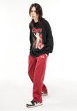 VLDS (ブラディス)   VLDS LOGO PANTS RED