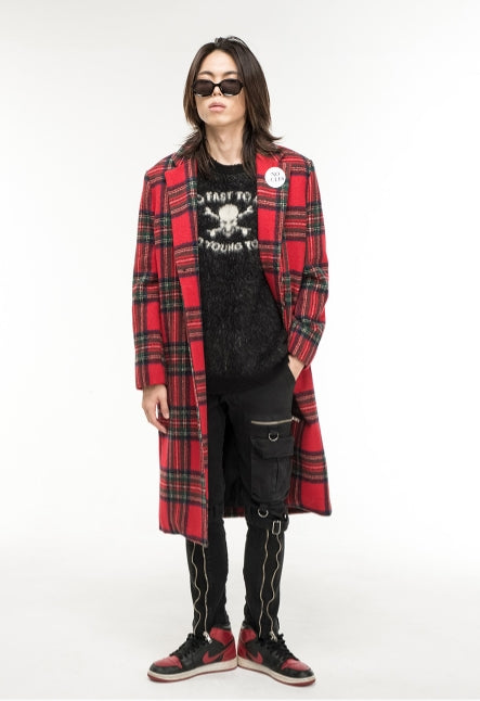 VLDS (ブラディス) NO RULE TARTAN CHECK COAT