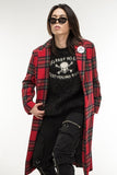 VLDS (ブラディス) NO RULE TARTAN CHECK COAT