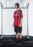 SINCITY (シンシティ) logo soccer shirt red black