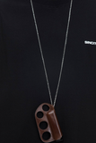 SINCITY (シンシティ) knuckle necklace brown