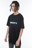 SINCITY (シンシティ) vibrate circle t-shirt Black