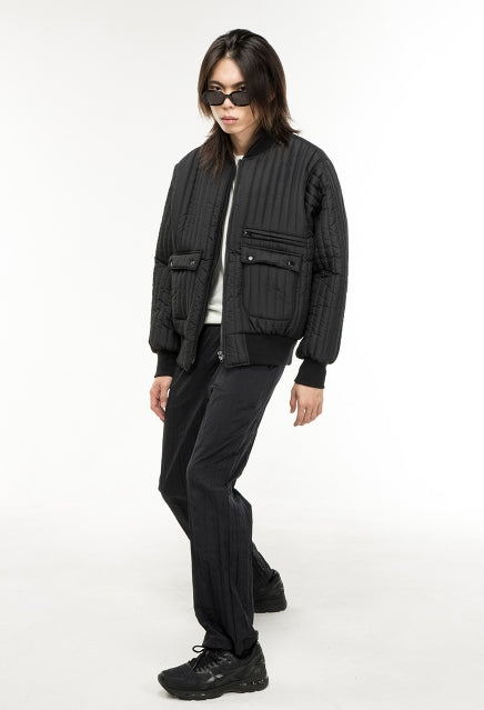 VLDS (ブラディス)  wrinkle nylon pants black