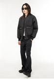 VLDS (ブラディス)  wrinkle nylon pants black
