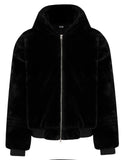 VLDS (ブラディス) FUR HOODIE JACKET BLACK