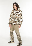 VLDS (ブラディス) FUR HOODIE JACKET CAMO