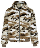 VLDS (ブラディス) FUR HOODIE JACKET CAMO