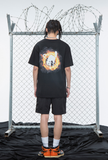 SINCITY (シンシティ) Burn anarchy cat t-shirt