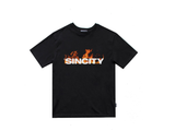 SINCITY (シンシティ) Burn anarchy cat t-shirt