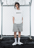 SINCITY (シンシティ) Hologram logo t-shirt White