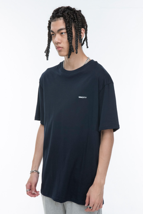 SINCITY (シンシティ) world tour T-shirt Navy
