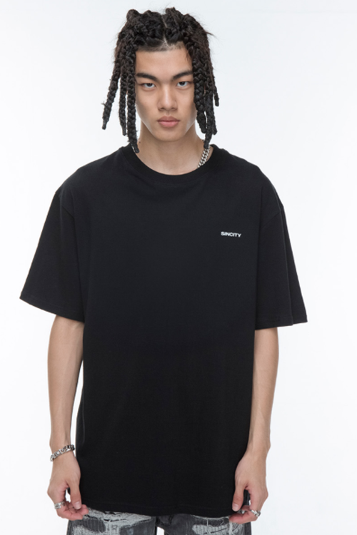 SINCITY (シンシティ) world tour T-shirt Black