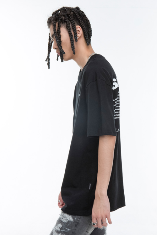 SINCITY (シンシティ) world tour T-shirt Black