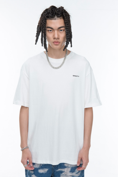 SINCITY (シンシティ) world tour T-shirt White