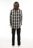 VLDS (ブラディス) Check Padding shirt jacket