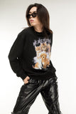 VLDS (ブラディス) WAF cat sweatshirt Black