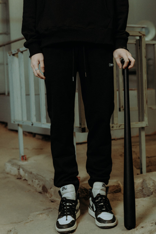 SINCITY (シンシティ) SINCITY LOGO SWEAT PANTS BLACK